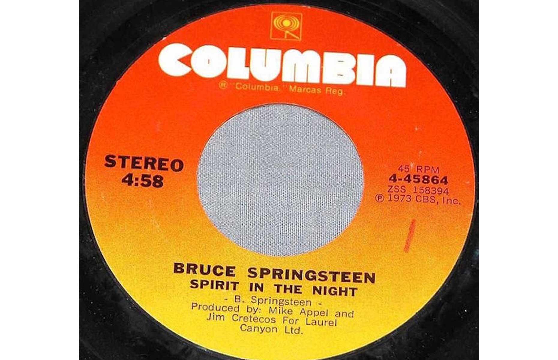 Bruce Springsteen – Spirit In the Night: up to $5,100 (£4,333)